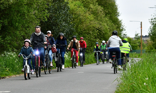 Mai à vélo