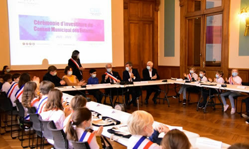 Lien vers Le Conseil municipal des enfants